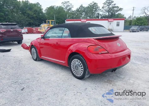 2015 Volkswagen Beetle 1.8T из США, поврежденный, VIN 3VW517AT6FM813205